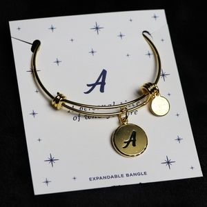 HALOS & GLORIES bracelet letter A